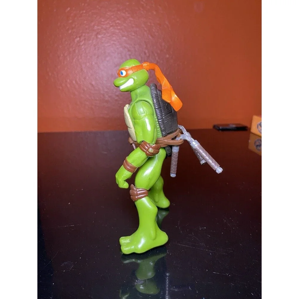 Vintage 2006 TMNT Michelangelo Action Figure Playmates Toys 5